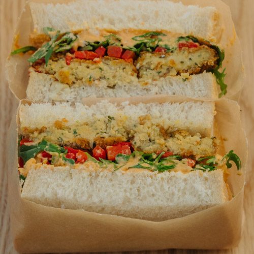 Roasted Red Pepper & Harissa Houmous